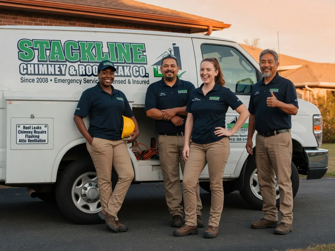 Chimney flashing repair company in Colfax, IN